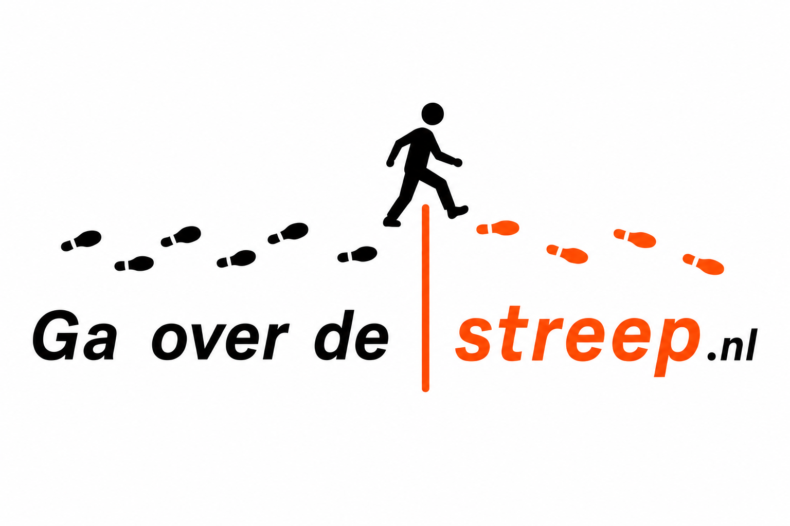Ga Over De Streep Logo
